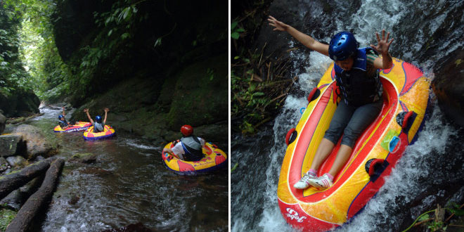 bali canyon tubing