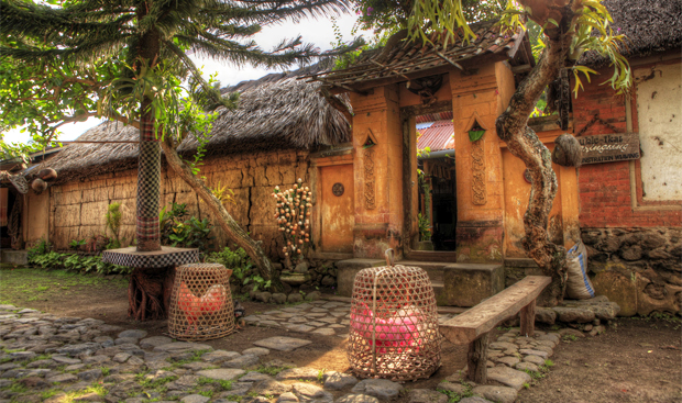 tenganan village - house